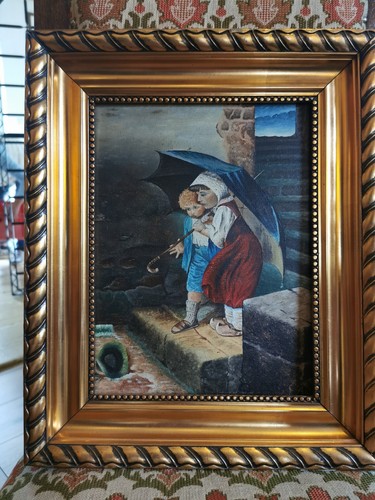 Altes gemälde ölbild vintage - altes,