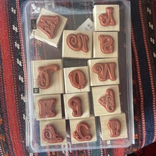 Stampin Up Alphabet Set 26 Buchstaben 