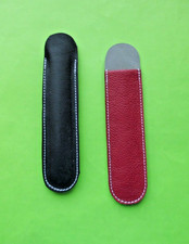 2 Stifte Etui aus Leder  16 x