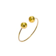 Offener ring gelbgold - offener, 9