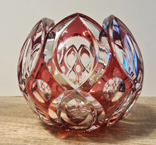 Art Deco Überfang Glas Vase