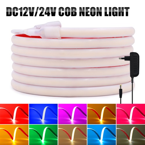 Neon cob led streifen 12v - neon,
