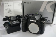 Pentax K-1 Mark II Vollformat Digitalkamera Schwarz , 3498  Klicks in OVP