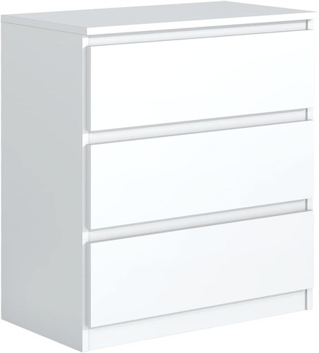Kommode weiss matt mit - weiss,