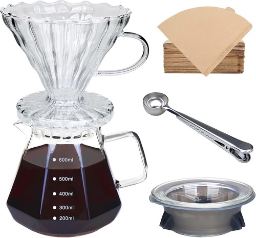 Pour over kaffeemaschine - kaffeemaschine, 600ml