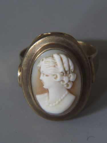 Ring mit gemme - ring,