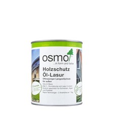 Osmo Holzschutz Öl-Lasur 905 patina 0,75L Holzschutzlasur, Holzlasur außen