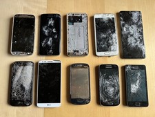 Android Smartphones Samsung Handy LG Schrott Bastler Recycling Ersatzteile Gold