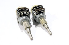 RFT ELRADO Potentiometer Drehwiderstand mit Schalter 220K52  DDR NOS