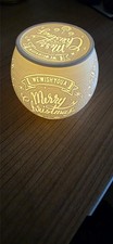 Merry Christmas Teelicht Kugel (3D Druck)