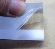 Acrylglas GS-Streifen 524 x 37,5/34,5 mm Deko Schaufenster Ausstellung 25mm