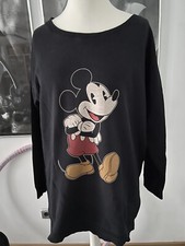 H&M HOMEDRESS MICKEY MAUS SWEATSHIRT SWEATER SHIRT SCHW „M“ HEMD TUNIKA SWEATER