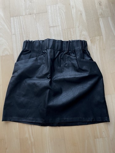 Minirock leder schwarz größe - leder,