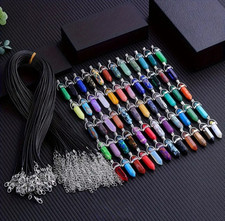 Edelstein Anhänger Halskette