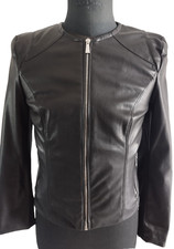 Amisu Damen Kunstleder Jacke