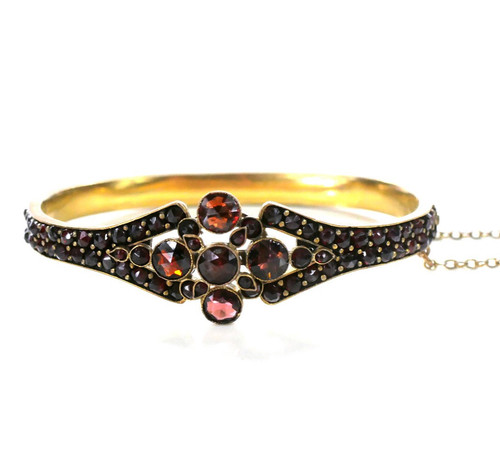 Jugendstil armreif mit - -,