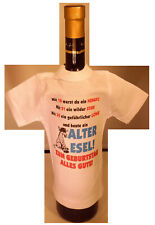 Mini T-Shirt für Flaschen