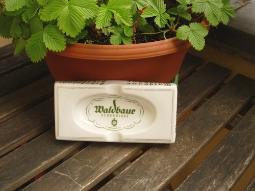 Alter reklame aschenbecher - alter, reklame-aschenbecher