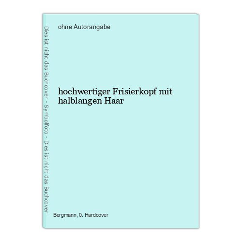 Hochwertiger frisierkopf mit - frisierkopf,