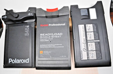 4x5 Sofortbildkasetten Polaroid 545i, Kodak Readyload, Fujifilm QuickLoad 