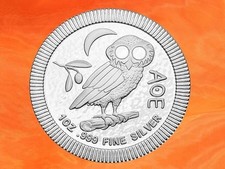 Athener Eule Silbermünze 1oz