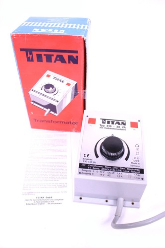 Titan typ 816 transformator - titan,