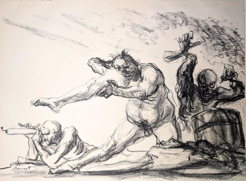 Original lithographie 1916 - lithographie.,