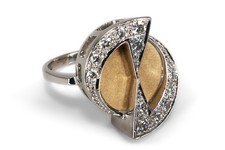 Ring Brillanten insg. 0,46 ct