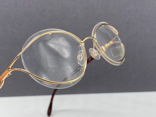 Silhouette brille damen gold - brille,