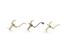 3 Stück Wandhaken Art Deco Garderobe Kleiderhaken Wandgarderobe Haken