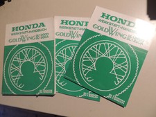 Werkstatthandbuch  HONDA GL1200 / A / D GoldWing Reparatur Wartung 1984-1987