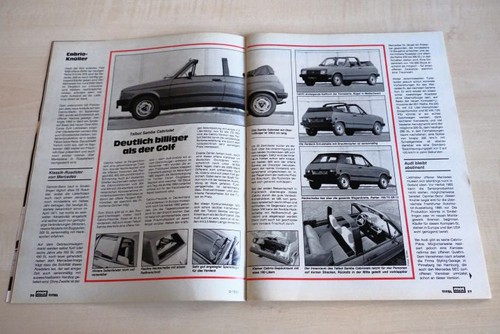 Mot 1982 talbot samba - mot,