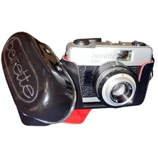 Beirette VSN Kamera mit Meritar 2.8/45 Objektiv und Tasche DDR 70er Jahre ✅