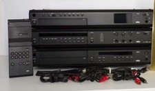 Komplette Anlage Braun Atelier HiFi  C4 CD4 R4/2 RC1 schwarz, sehr gt. Zustd