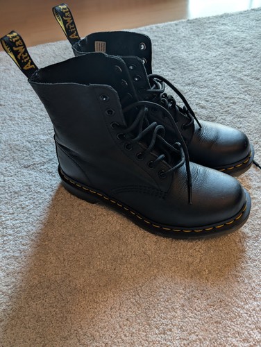 Martens leder stiefeletten - martens,