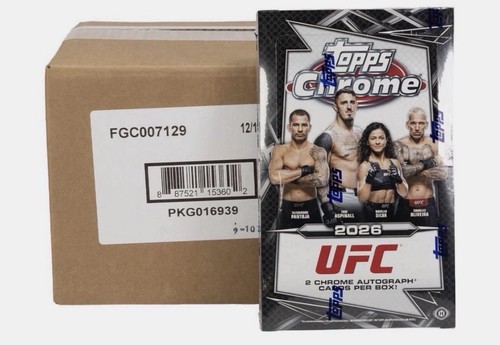 2026 topps chrome - ufc, factory