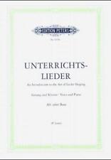 Album of 60 Lieder from Bach to Reger, 'Unterrichts-Lieder' | deutsch