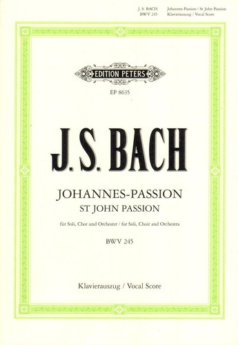 Bach johannes passion - johannes-passion, bwv
