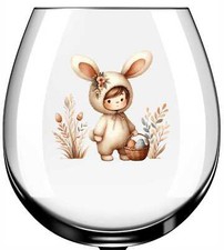 X12 Osterhase Floral Neutral