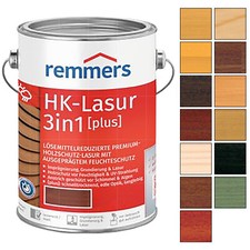 REMMERS HK-Lasur 3in1 Plus 5 LTR Holzschutzlasur Holzlasur FARBWAHL