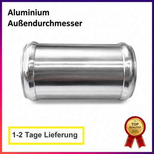 7cm alu rohr - alu, verbinder