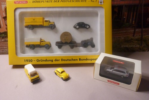 Wiking 1x postgeschichte - wiking, 1:87