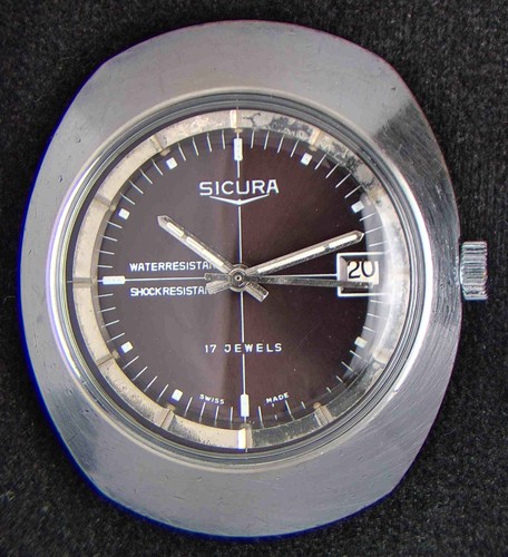 Sicura braunes zifferblatt - braunes,