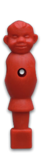Kickerfigur für leonhart - kickerfigur, rot