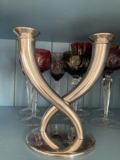 Art Deco Silberleuchter