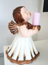 XL Bozner Thun Engel 36 cm kupfer-creme Thunengel Weihnachtsengel Bozen Engel