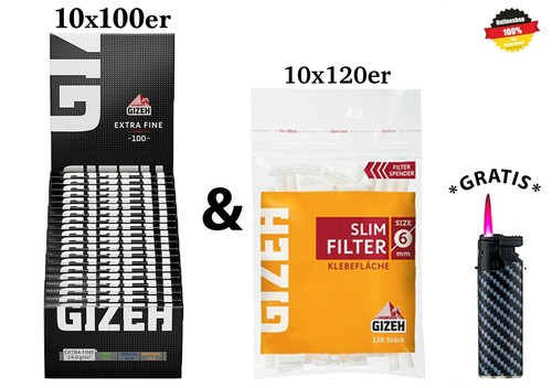 10x120er gizeh slim filter - slim,