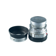 LEITZ 50mm F/2 Summicron-M - Objekitv - Standard - Leica - silber (Q0869)