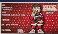 Tickets SIDO Weihnachtsshow Berlin 18.12.25 Stehplätze Eintrittskarten Karten