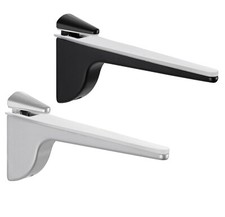 Konsole Glas Klemmträger Holzboden Wandhalter Tablar Holz 4-28 mm Regalhalter